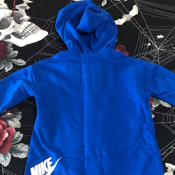 NWT NIKE AIR KIDS ZIP UP HOODIE ROMPER 6M ONESIE - Picture 9 of 11
